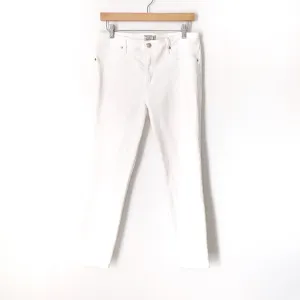 Abercrombie&fitch White “Simone High Rise Super Skinny” Jeans- Size 32 (Inseam 27” see notes)