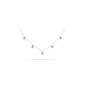 AMORE Five Clover Diamond Necklace 0.28ct