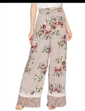 Angie Women's Wide Leg Pants With Tassel