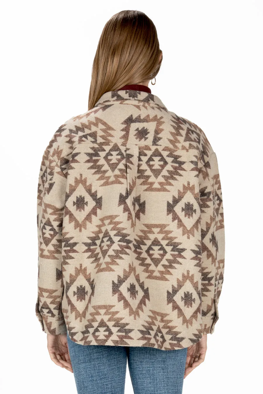 Aztec Button Up Shacket