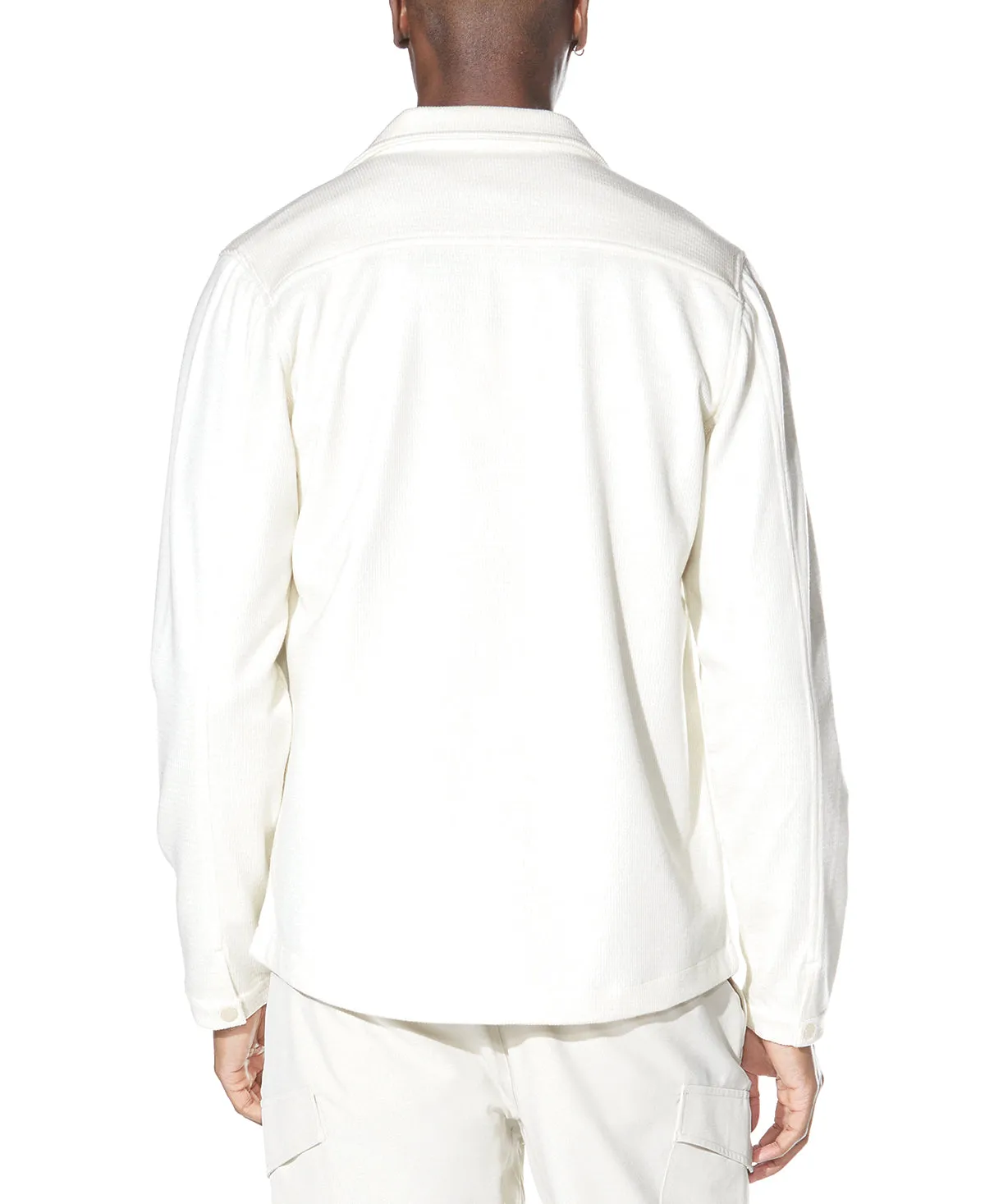 Bennett Shirt Jacket (Cream)