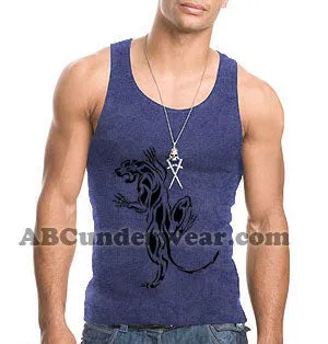 Black Panther Ribbed Tank Top