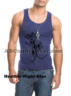 Black Panther Ribbed Tank Top