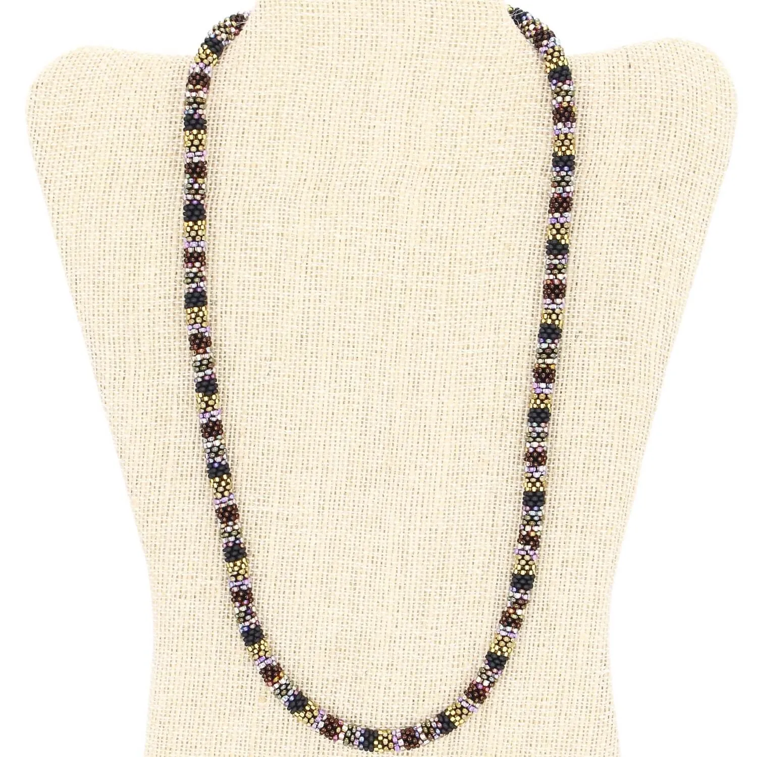 Black Tango 24" Single-Layer Necklace