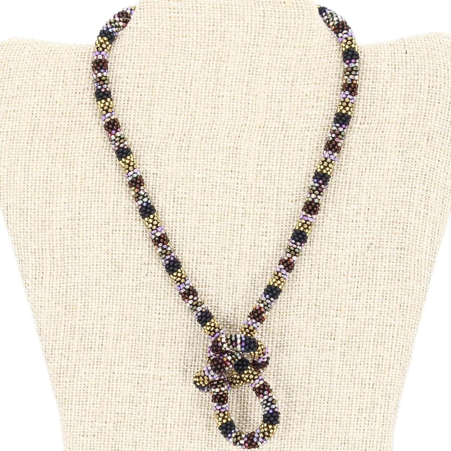 Black Tango 24" Single-Layer Necklace