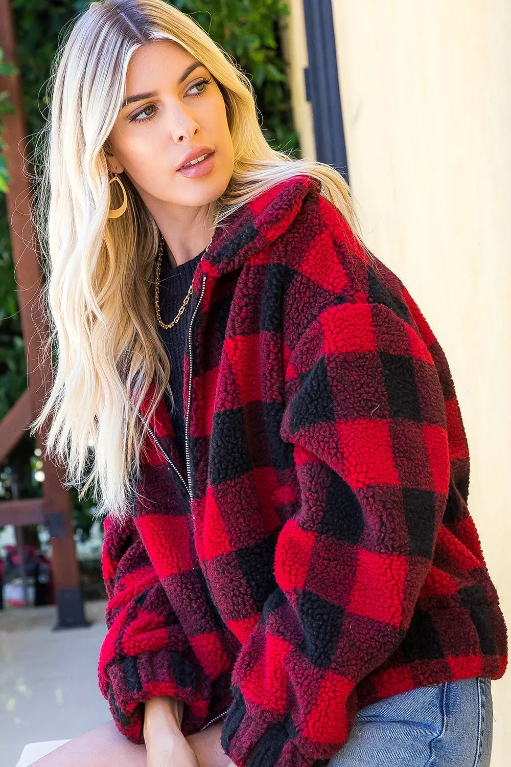 BOMBER FLANNEL SHACKET