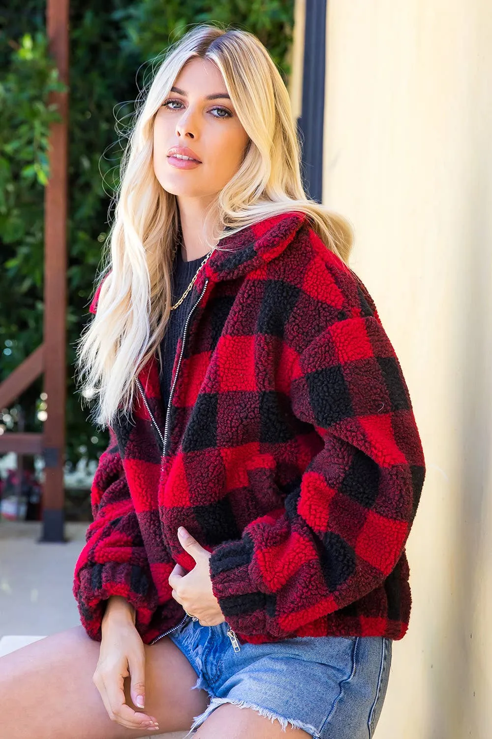 BOMBER FLANNEL SHACKET