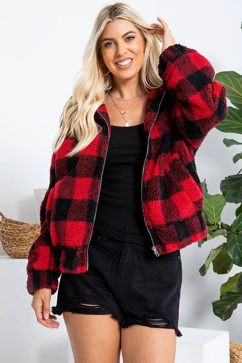 BOMBER FLANNEL SHACKET