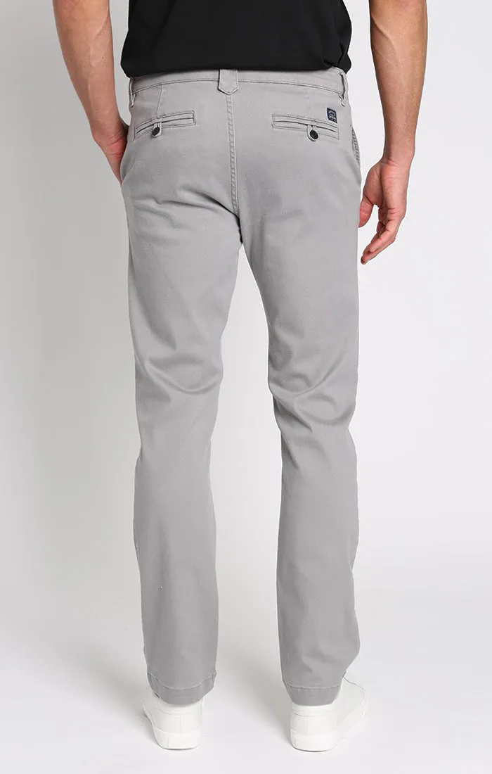 Bowie Straight Fit Tencel Twill Chino Pant