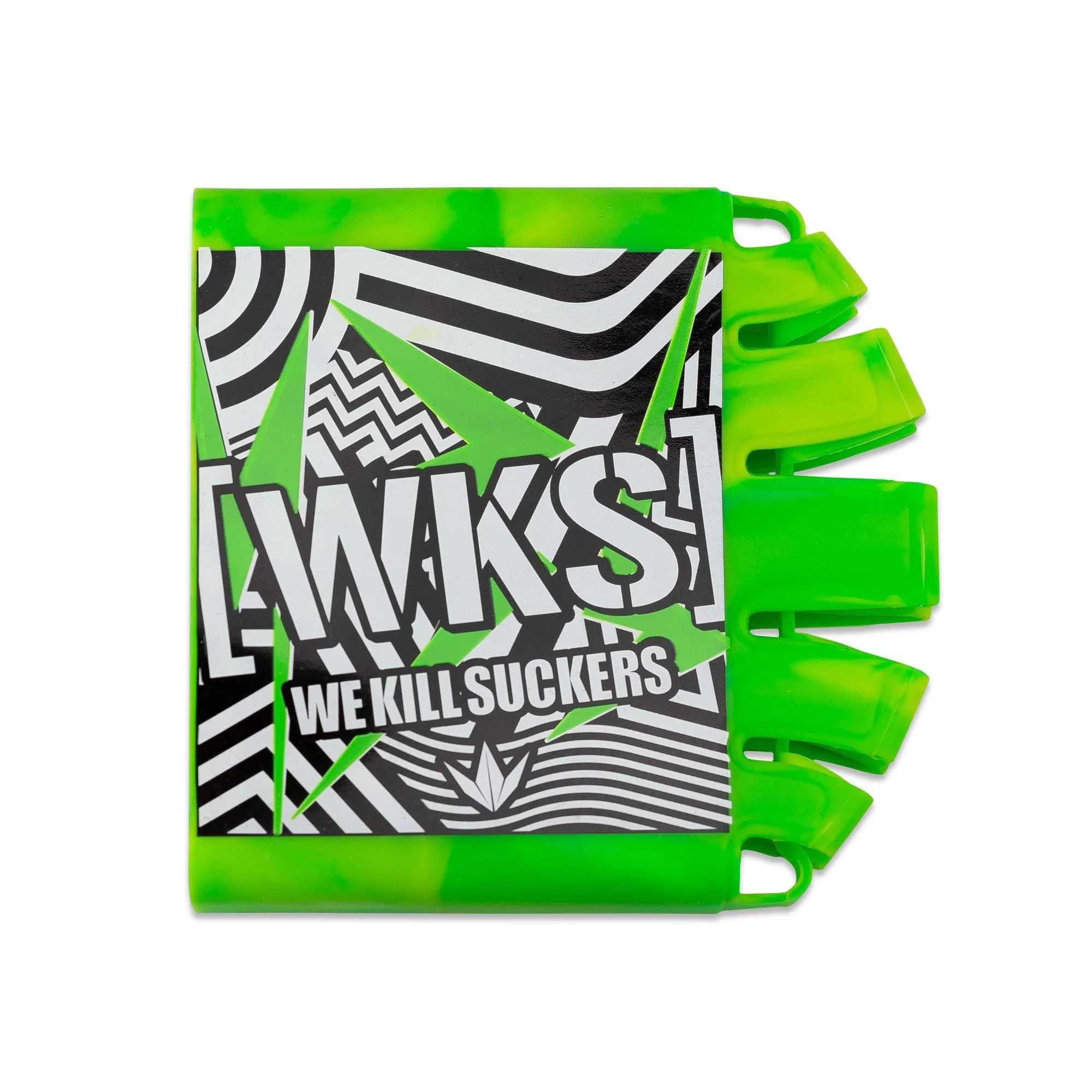 Bunkerkings - Knuckle Butt Tank Cover - WKS Shred - Lime