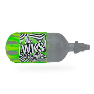 Bunkerkings - Knuckle Butt Tank Cover - WKS Shred - Lime