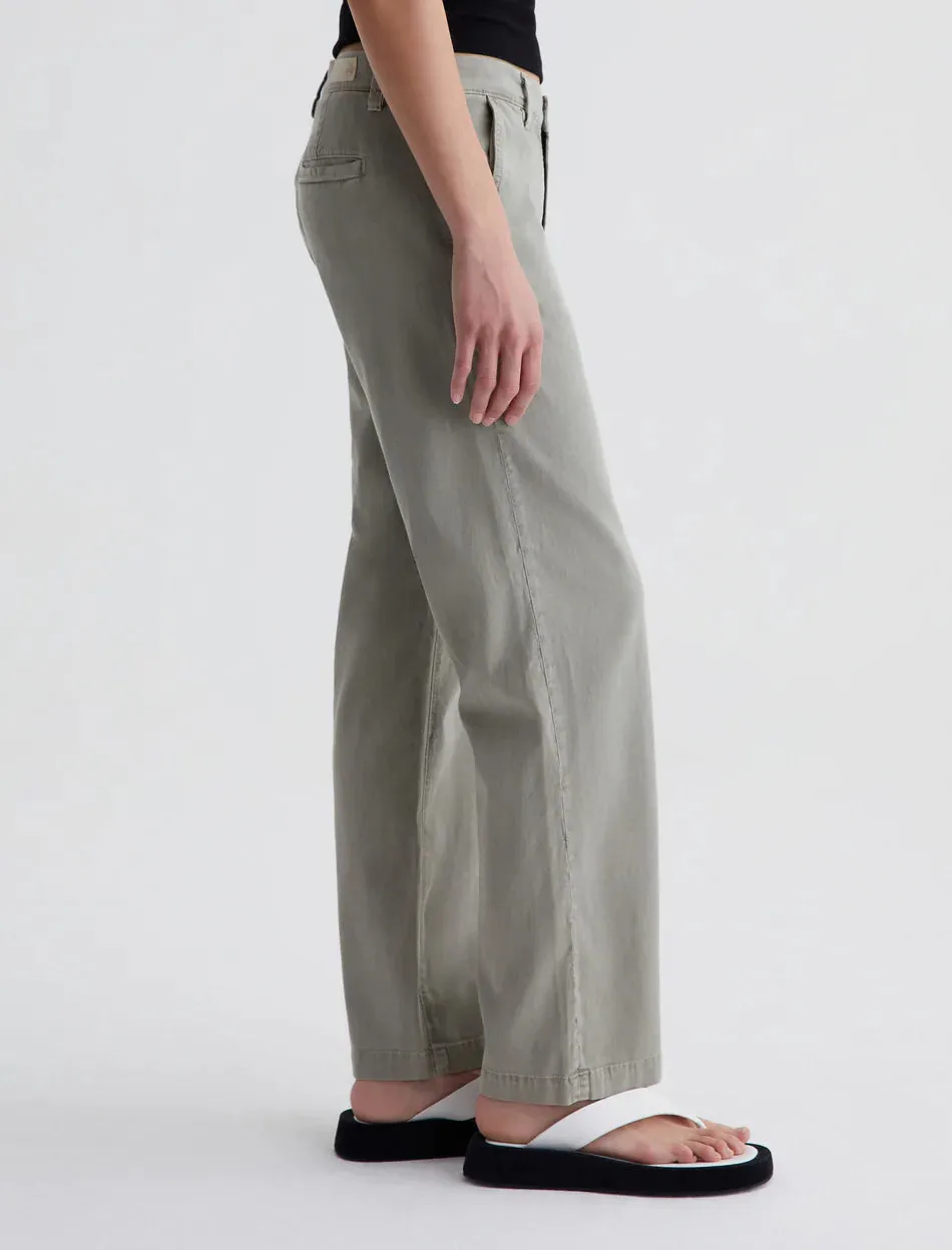 Caden Straight Tailored Trouser | Sulfer Dried Parsley