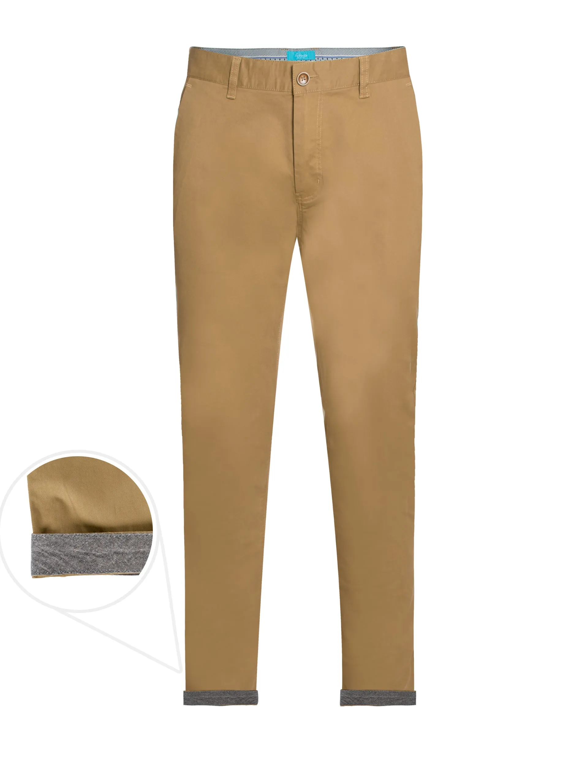 Chinos Cotton Stretch, Cappuccino