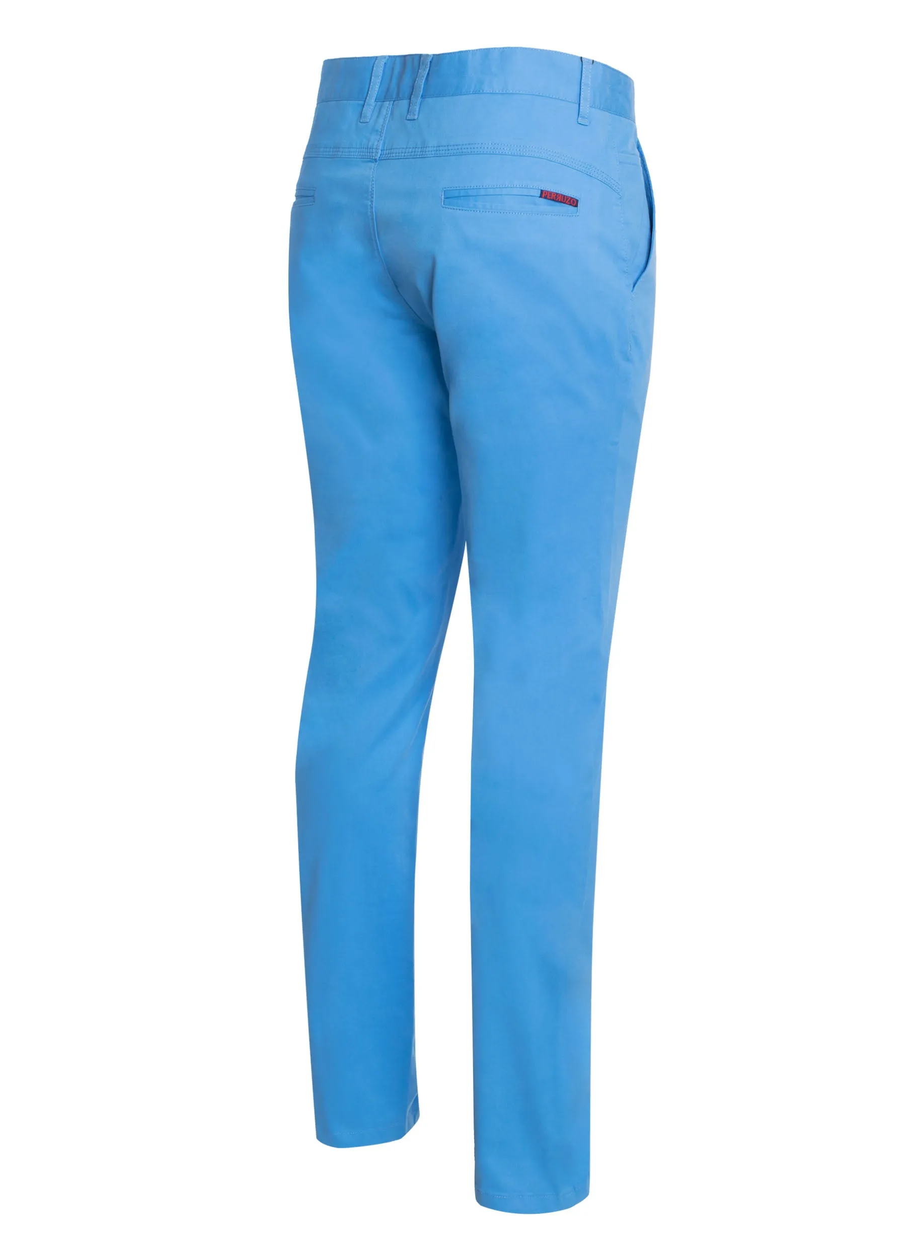 Chinos Cotton Stretch, in French Blue S