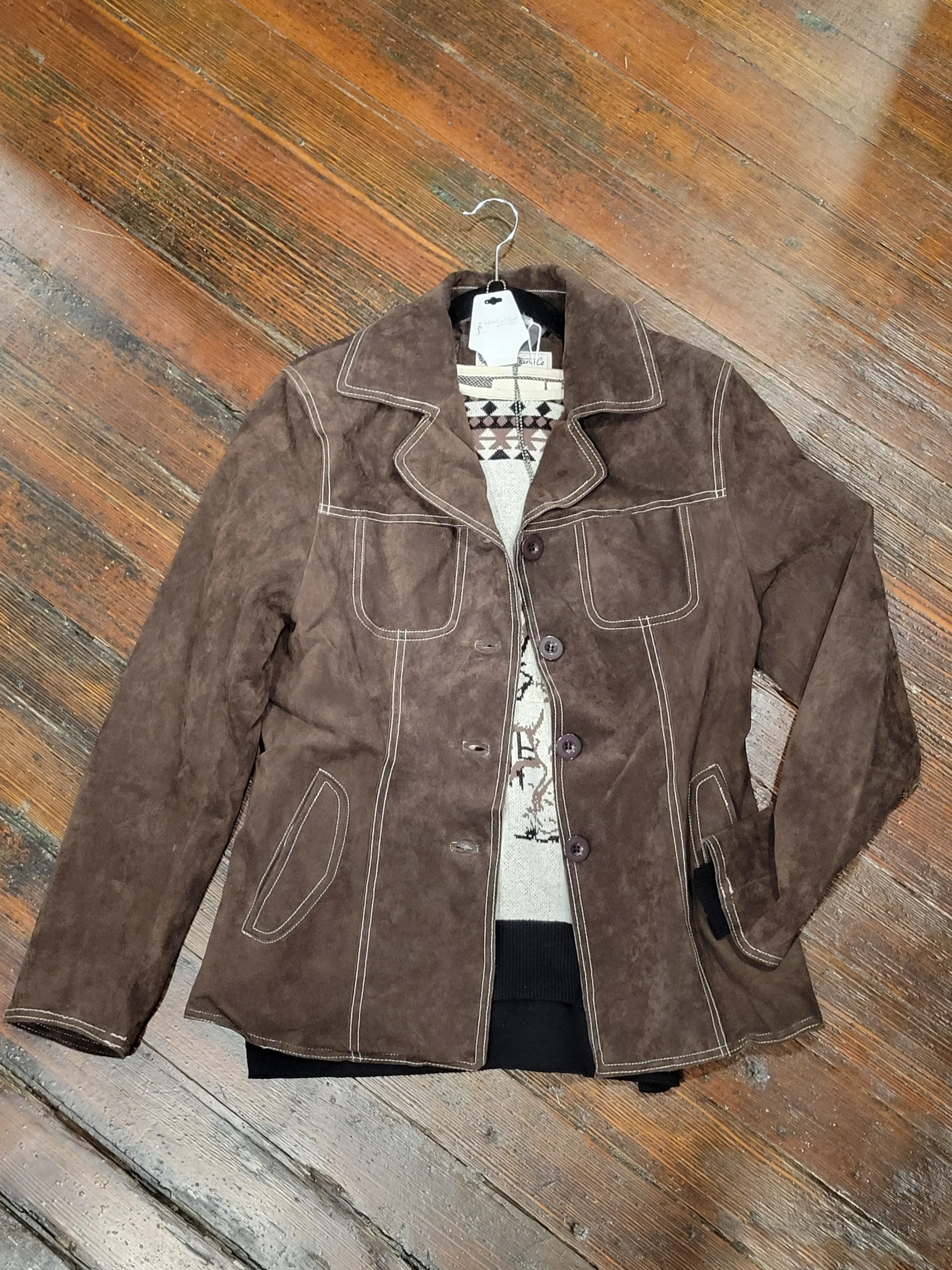 Chocolate Leather Jacket