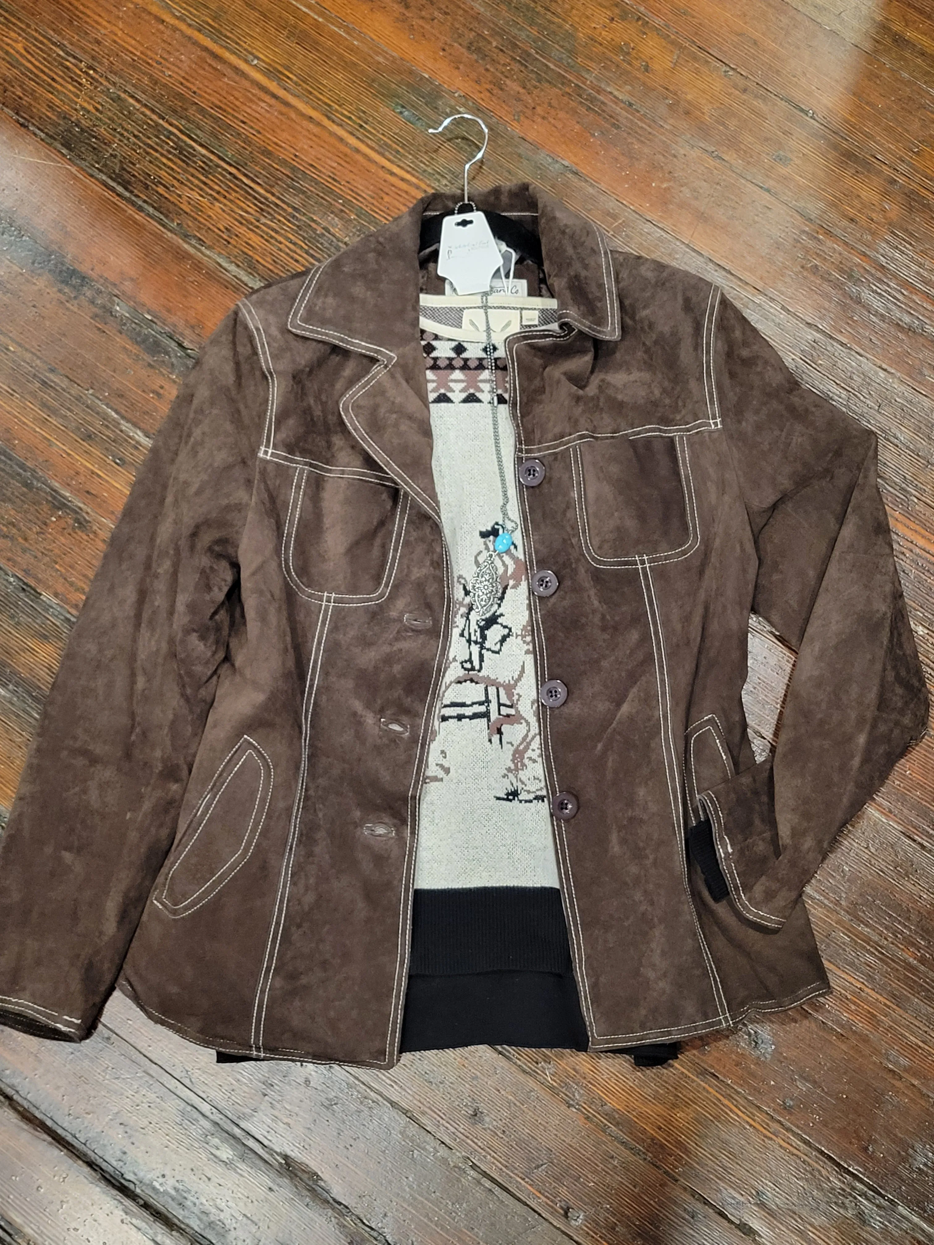 Chocolate Leather Jacket