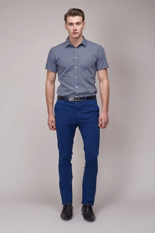 Colbalt Skinny Les Chino