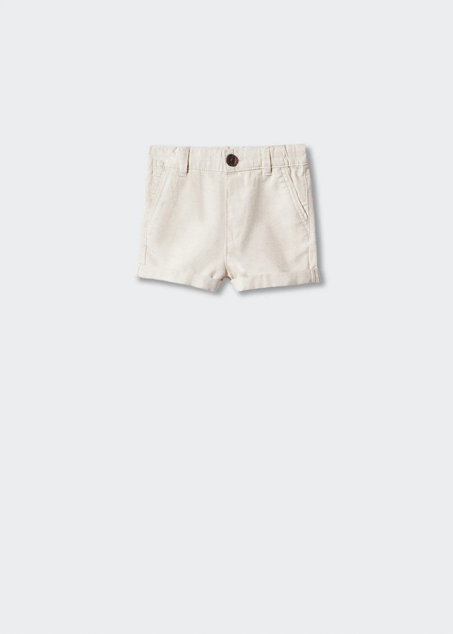 Cotton chino style Bermuda shorts