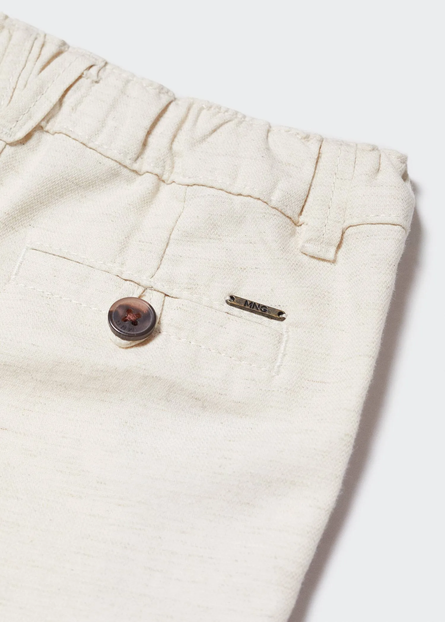 Cotton chino style Bermuda shorts