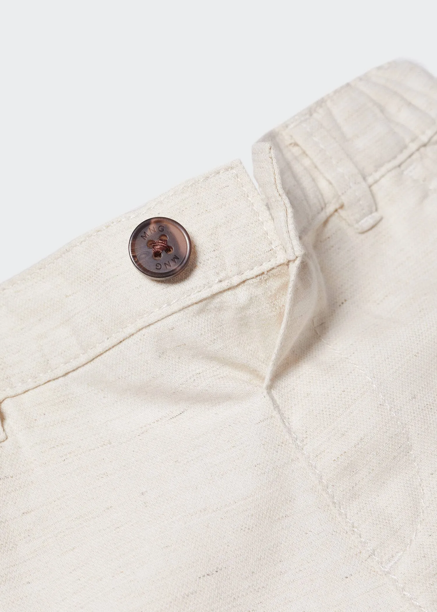 Cotton chino style Bermuda shorts