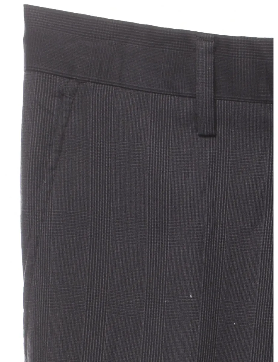 DKNY Black Striped Trousers - W33 L30