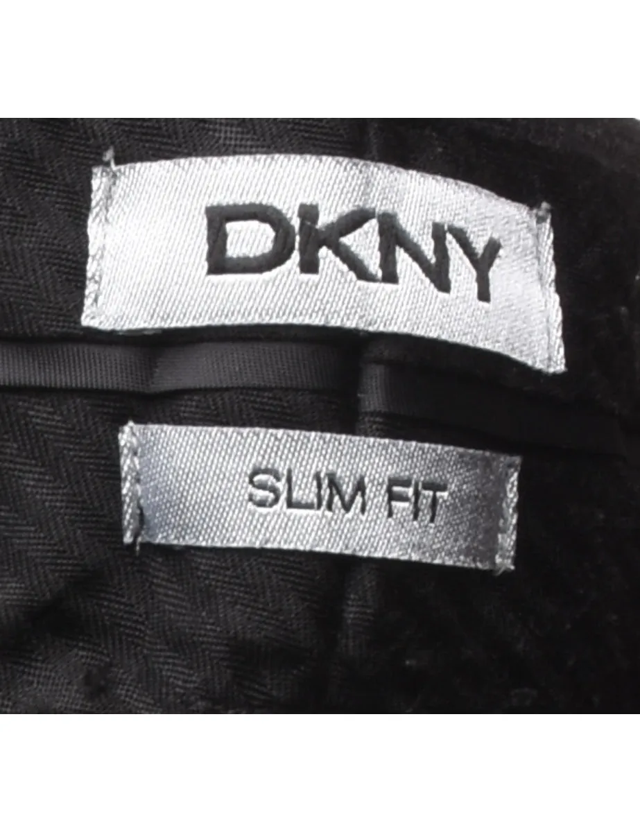 DKNY Black Striped Trousers - W33 L30