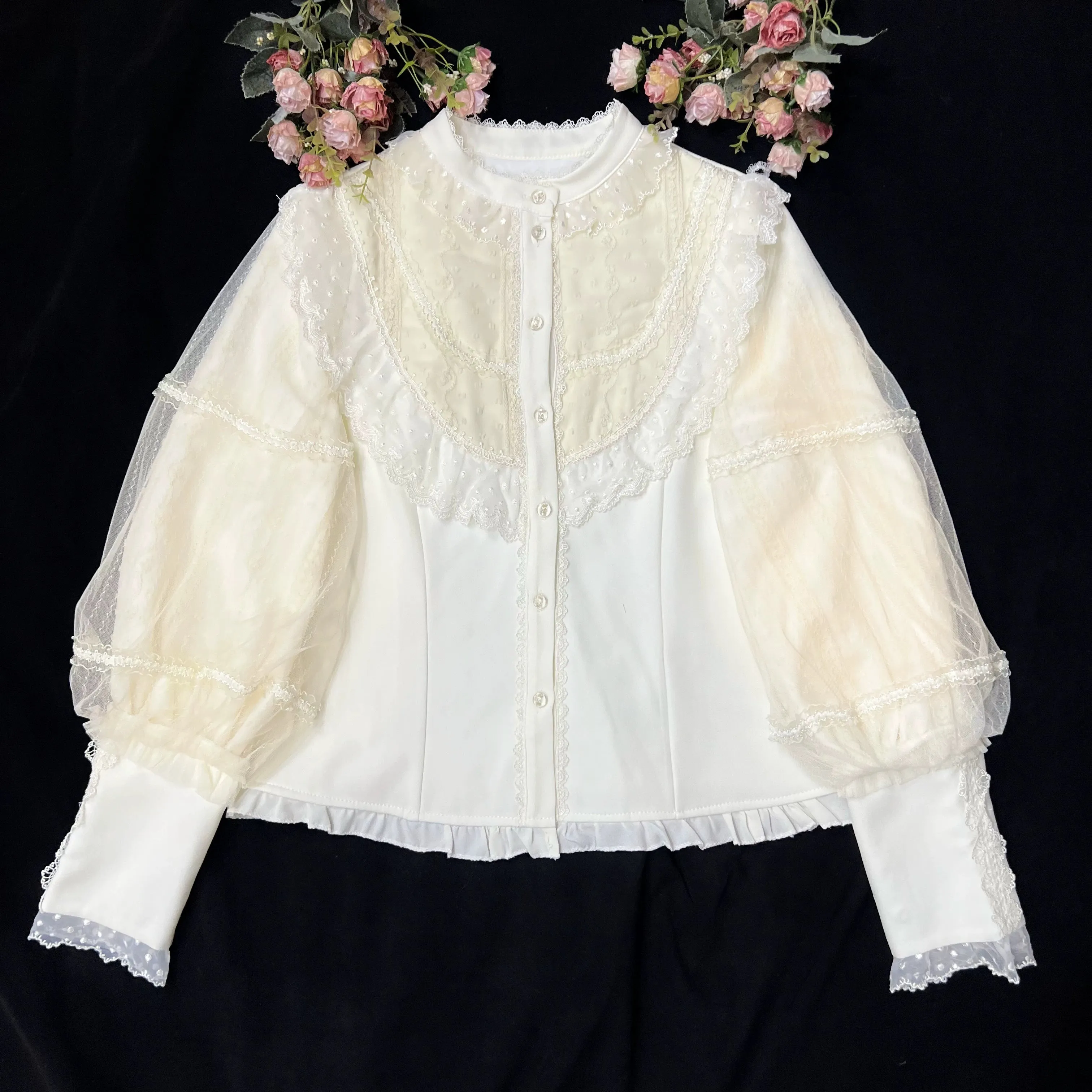 DMFS Lolita~Kawaii Lolita Shirt Winter Lolita Shirt