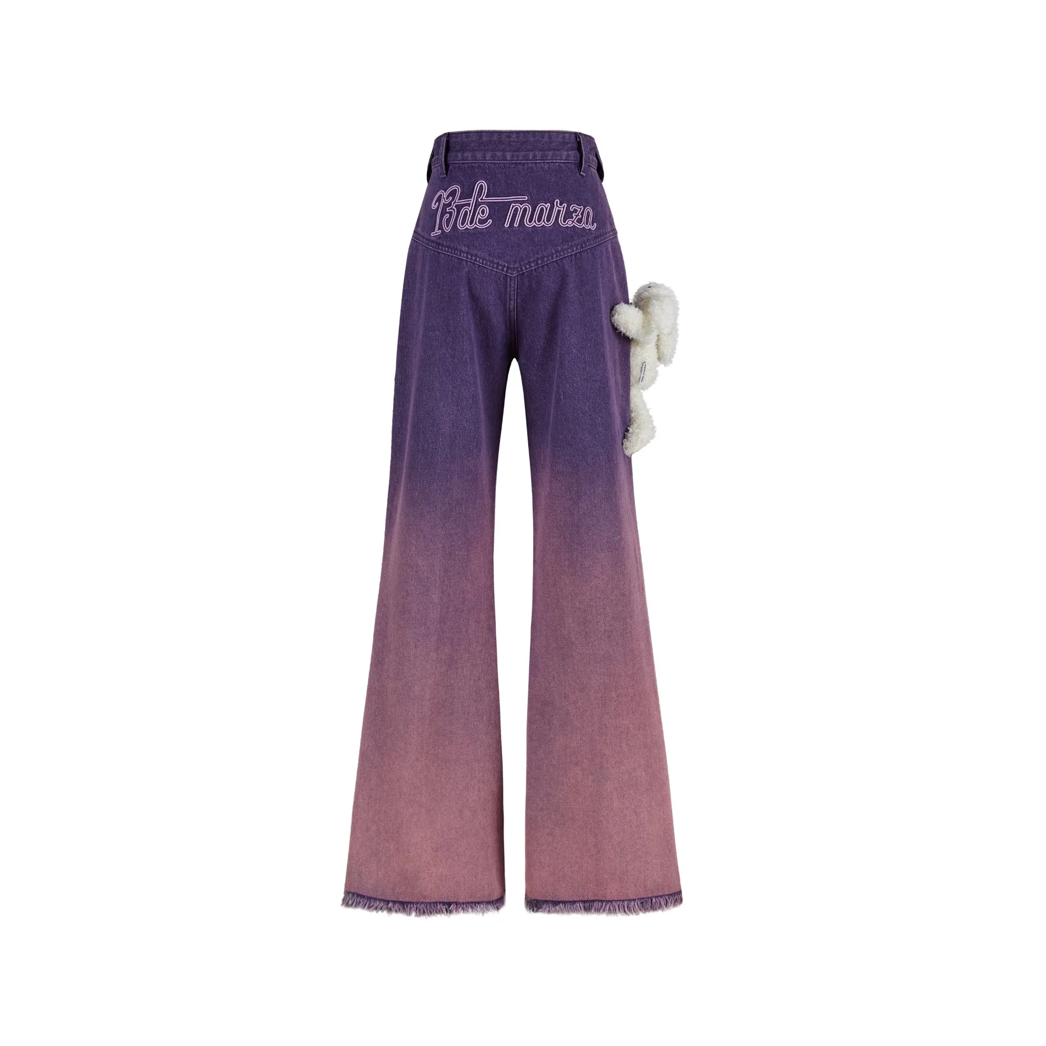 Doozoo Gradient Color Jeans in Purple