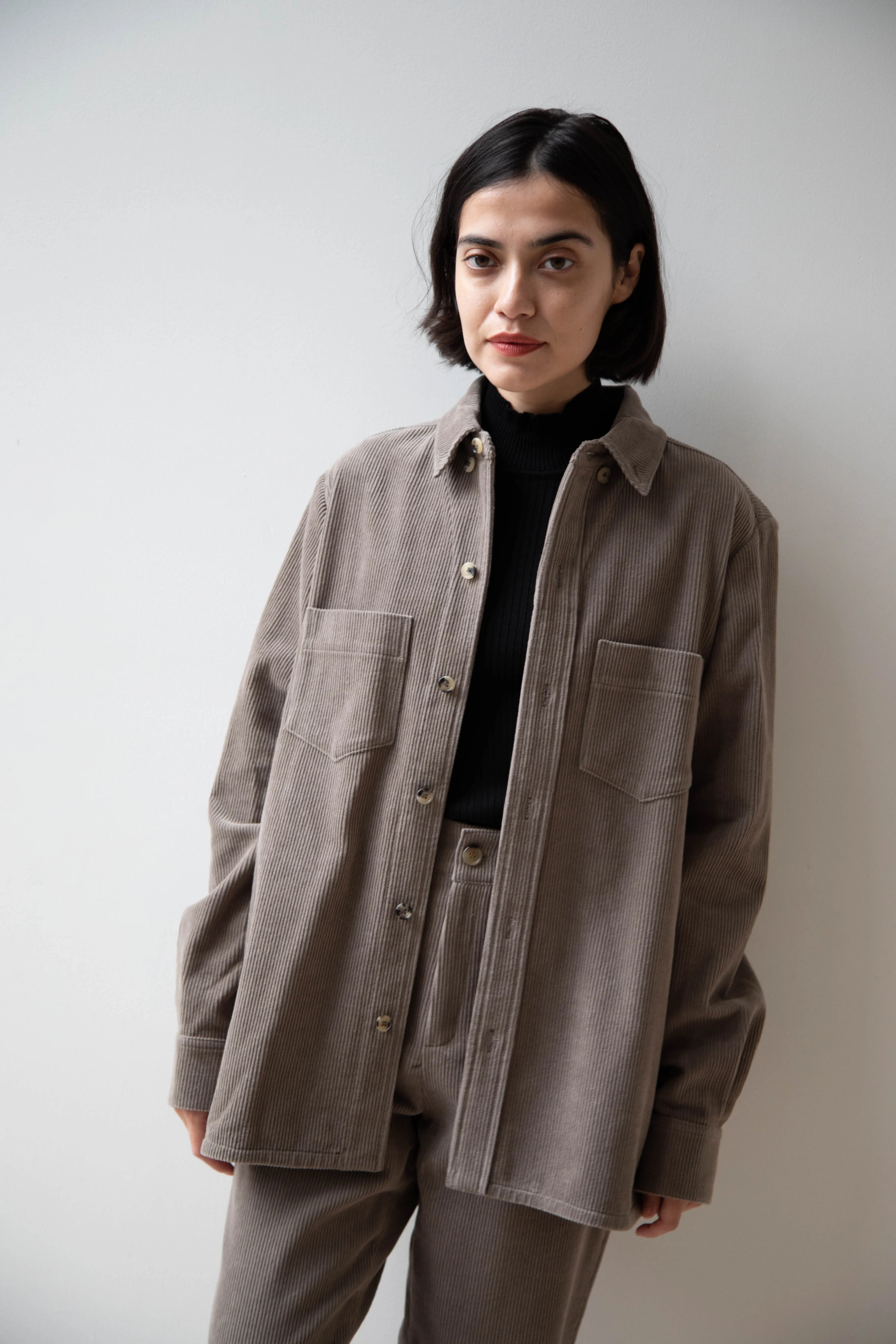 EASTBYEASTWEST | Beaminster Jacket in Sage Grey