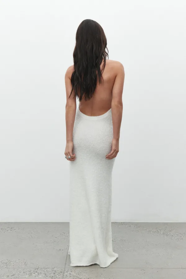 Edison Knit Maxi Ivory