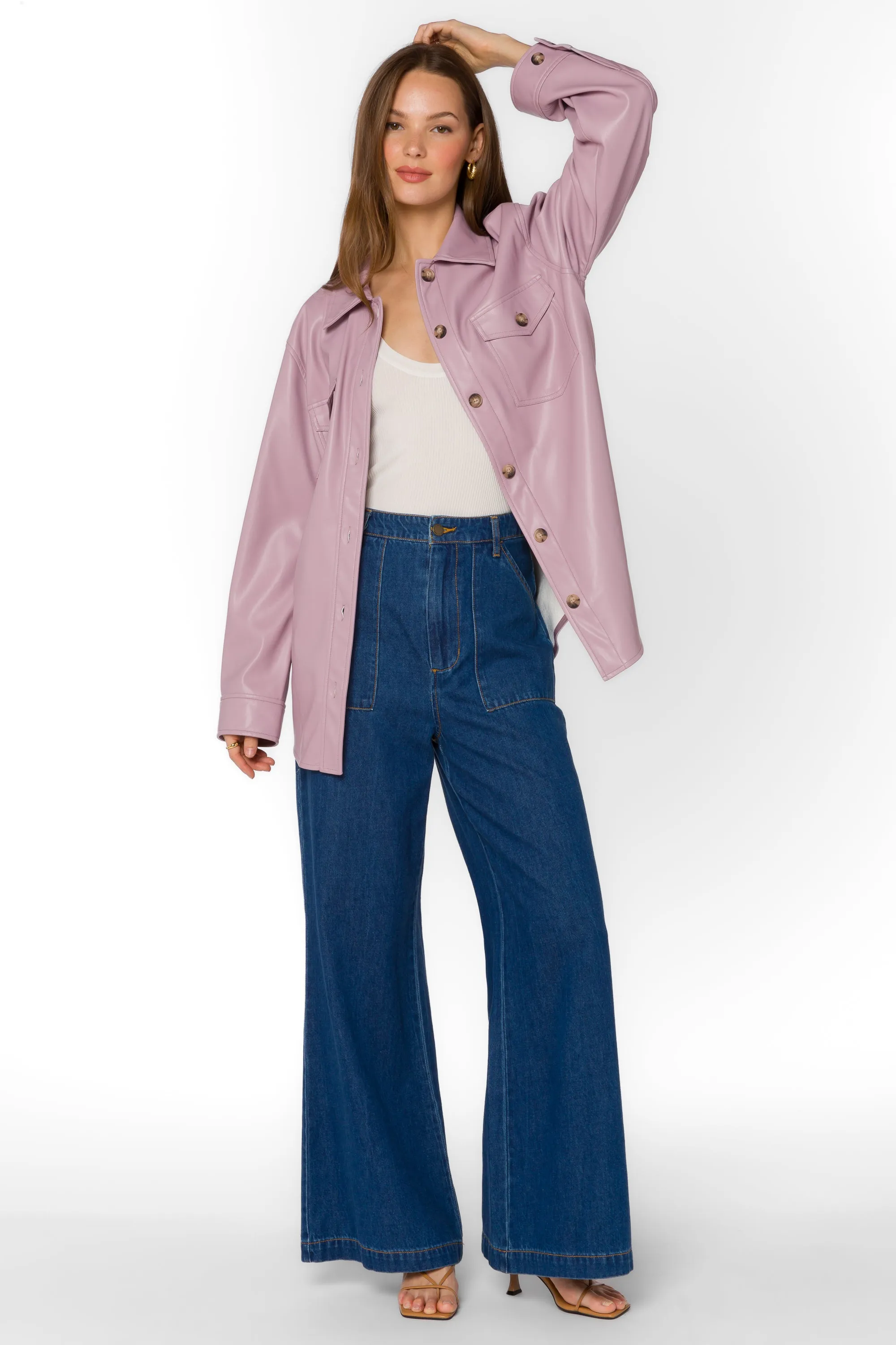 Eleanor Muted Mauve Jacket