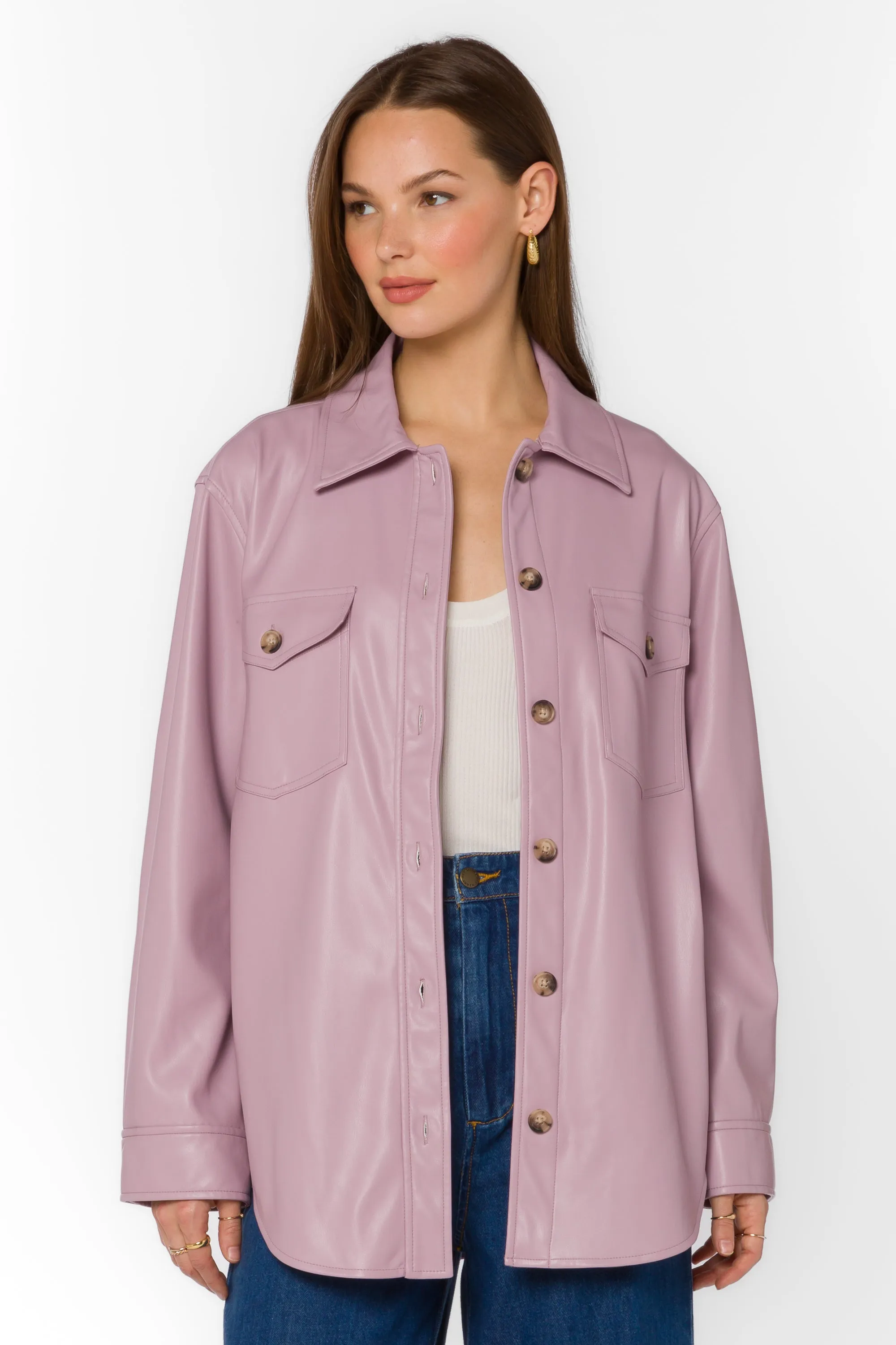 Eleanor Muted Mauve Jacket