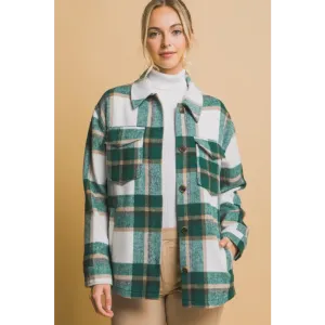 Elevate Your Wardrobe with the Chic Plaid Button Up Shacket