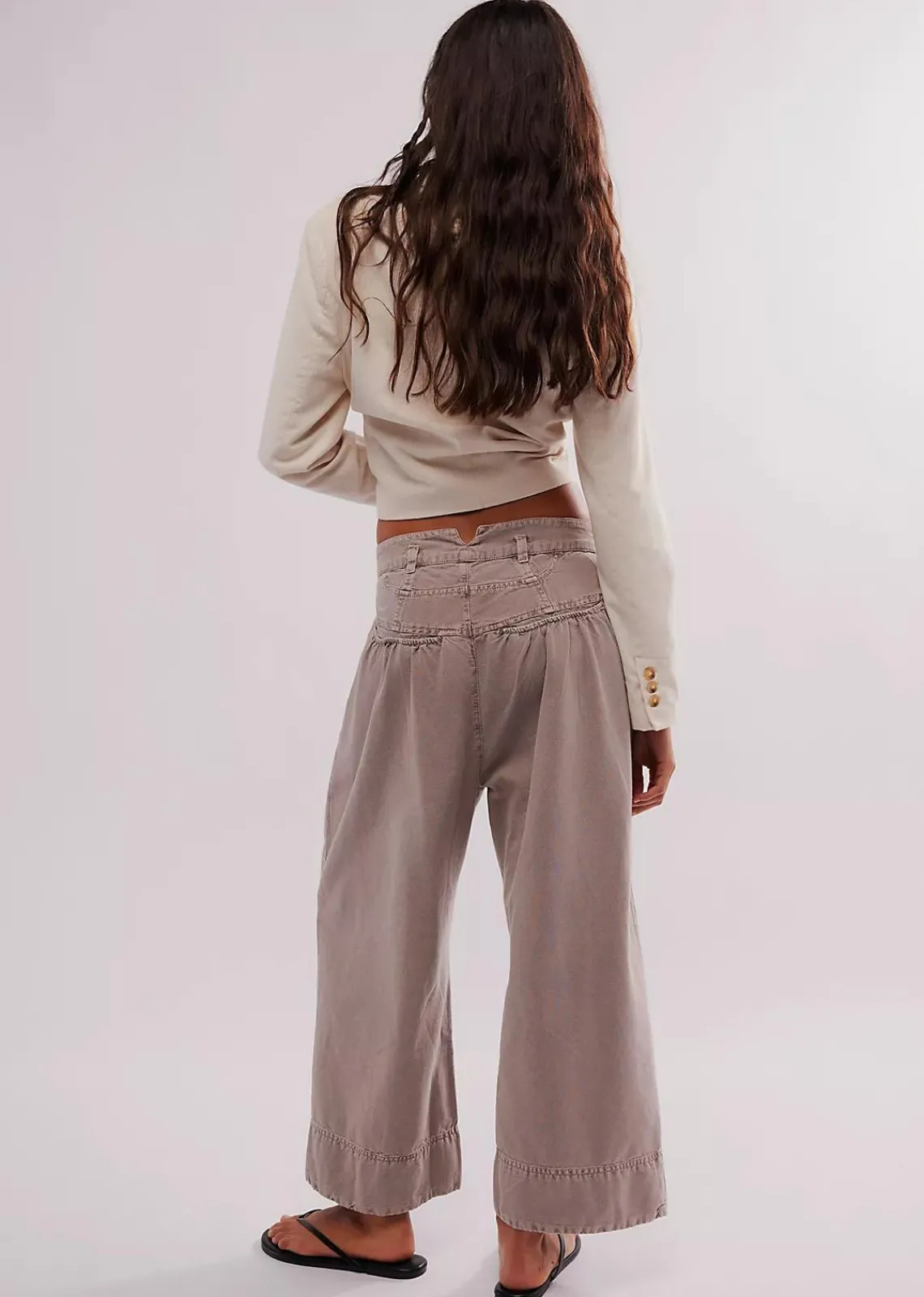 Free People Sweet Talk Chino Pants- Phantom