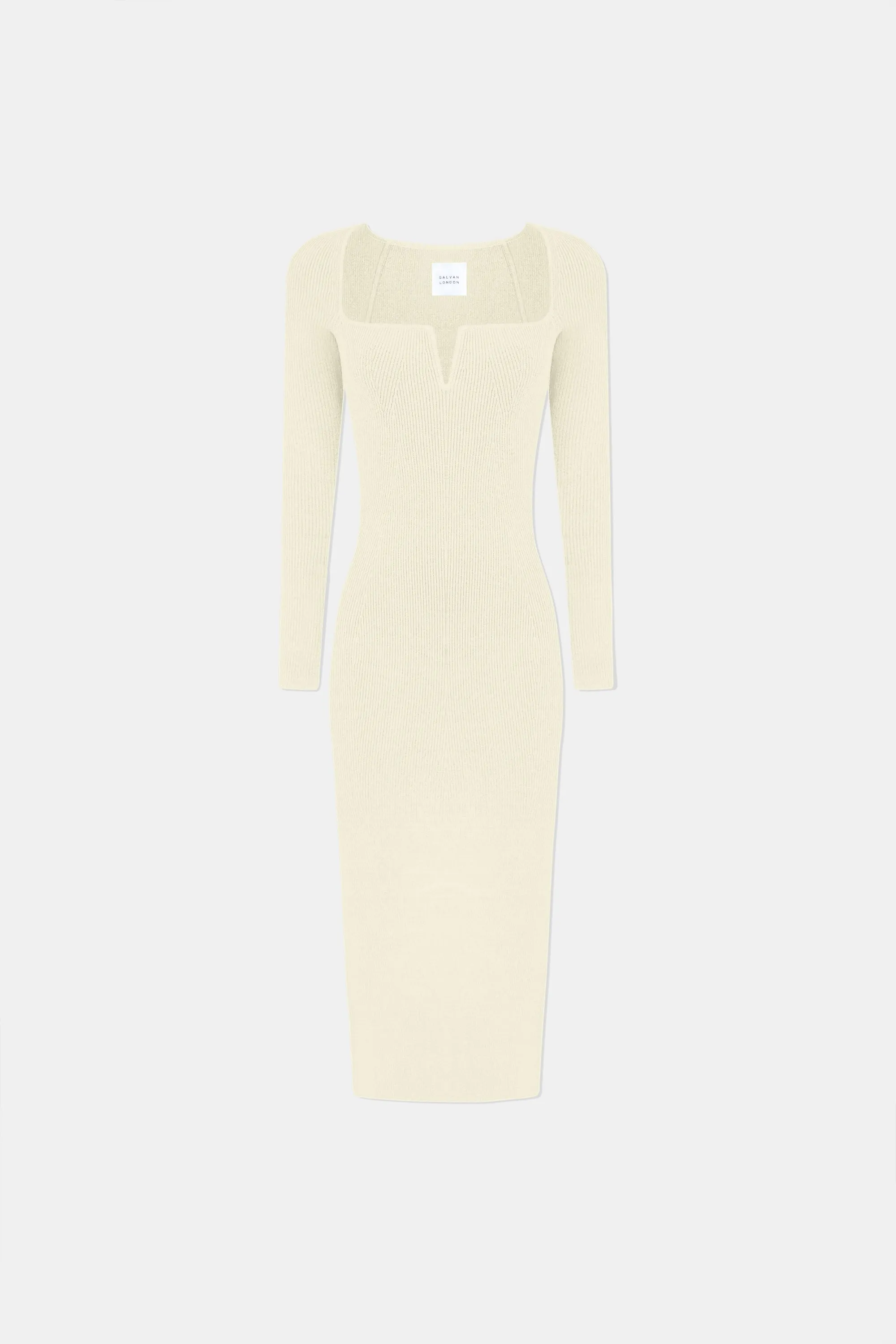 Freya Long Sleeve Dress - Creme