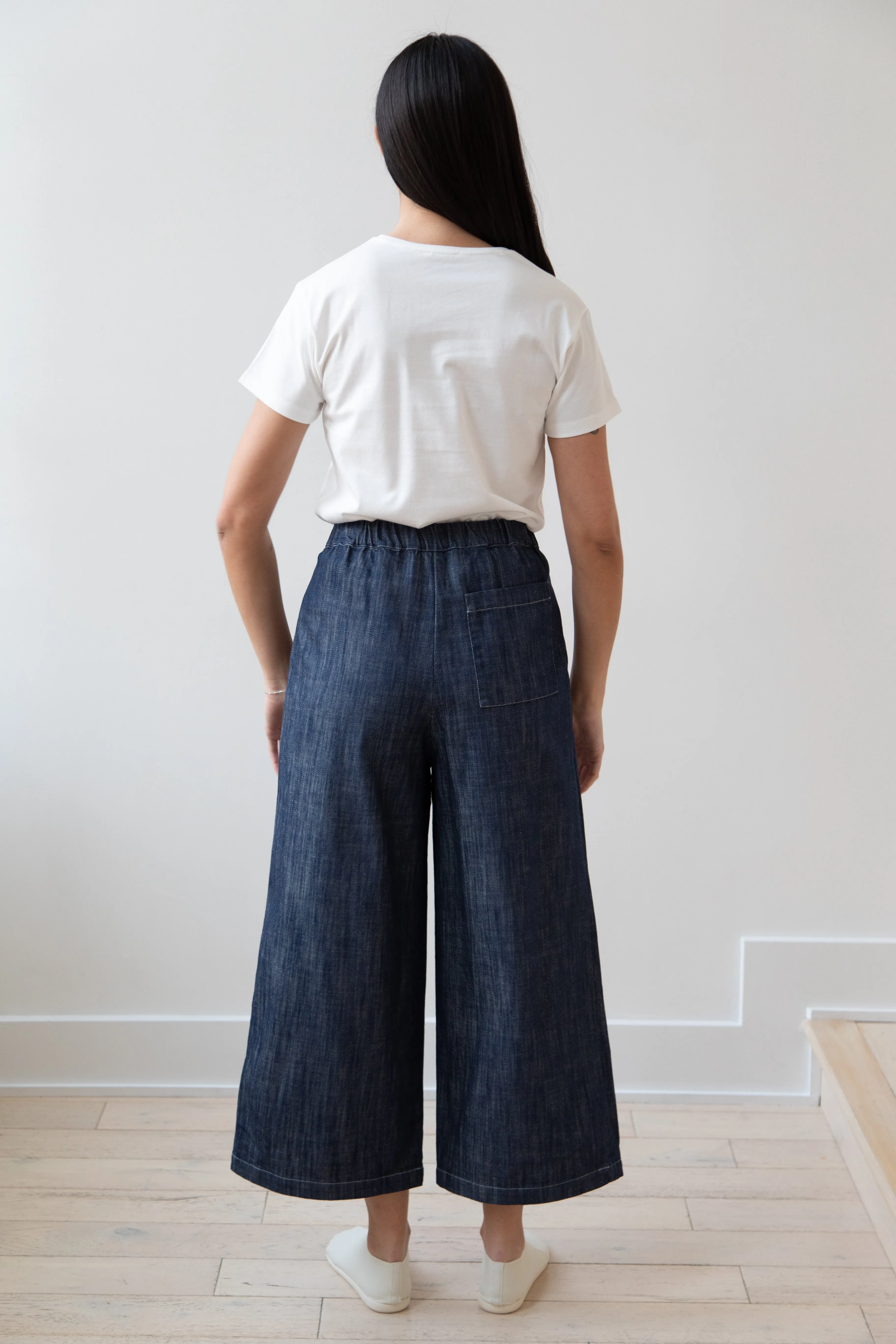 Gallego Desportes | Chino Pants in Denim