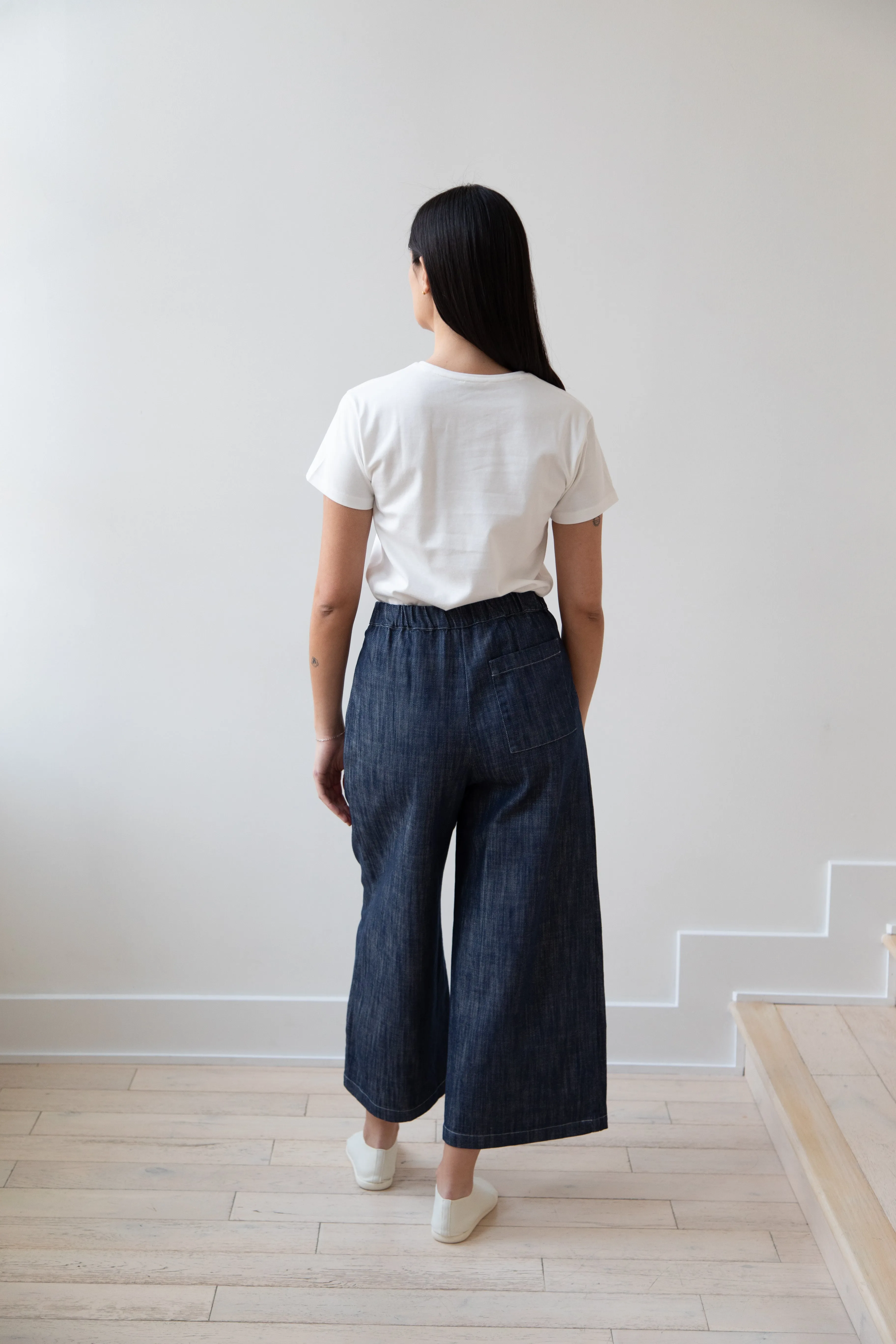 Gallego Desportes | Chino Pants in Denim