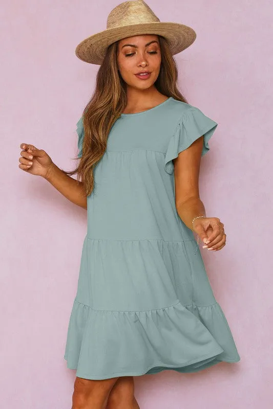 GINNIE DRESS - MINT