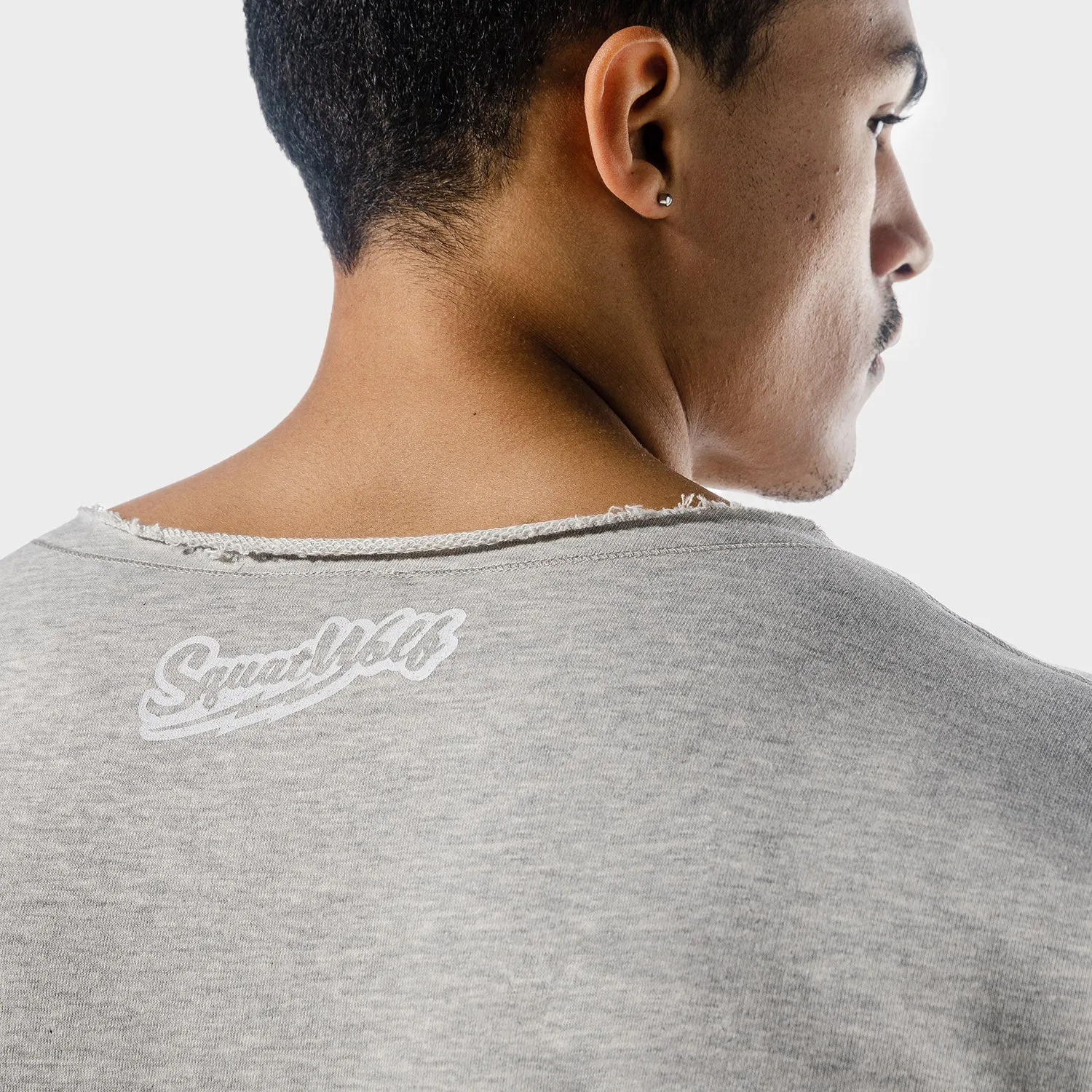 Golden Era Sweat Tank - Light Grey Marl