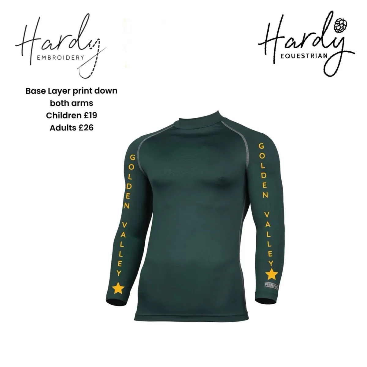 Golden Valley Pony Club Base Layer