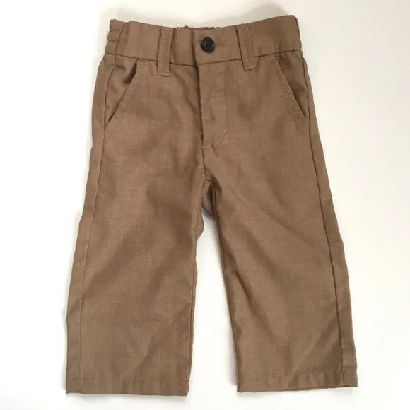 Gymboree Baby Boy Tan Dress Pants 6-12 Months