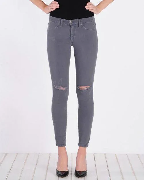 Henry & Belle Super Skinny Ankle - Washed Grey - Distressed