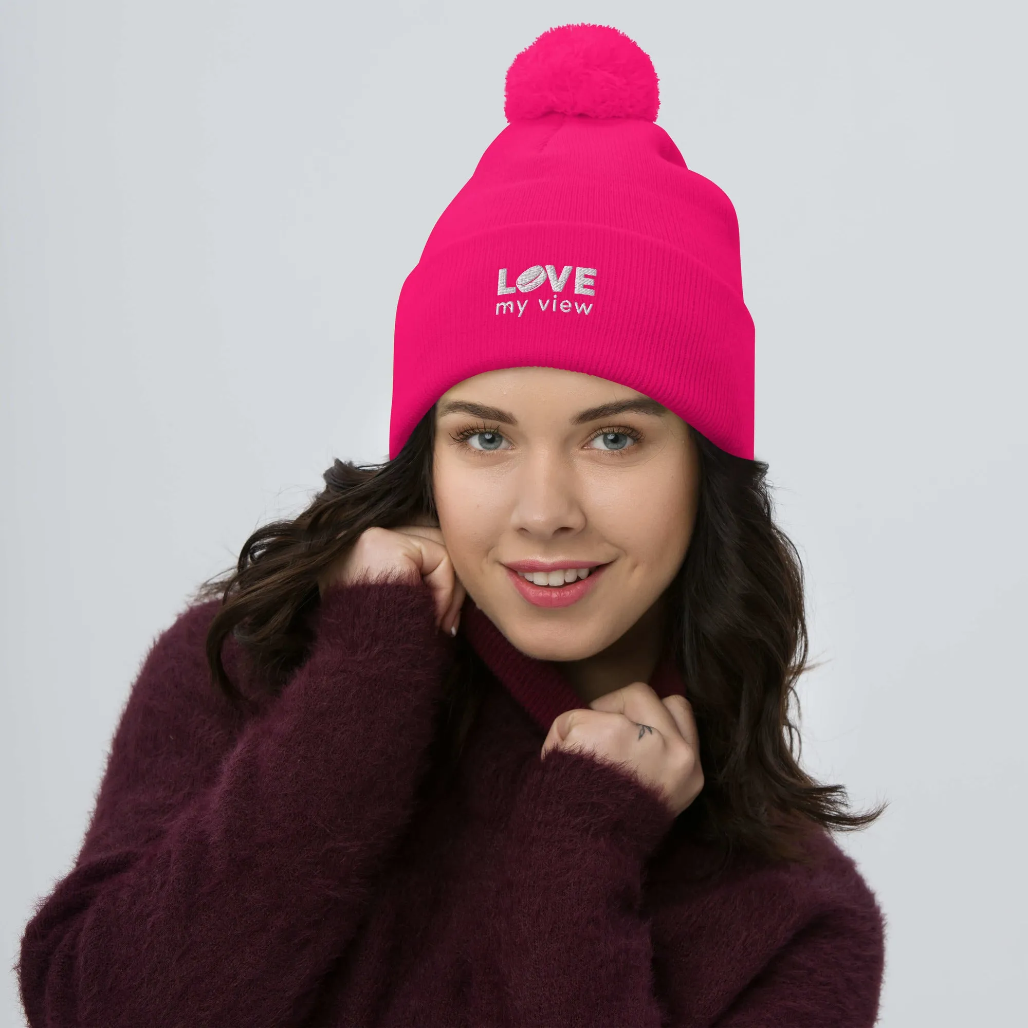 Hockey Pom-Pom Beanie