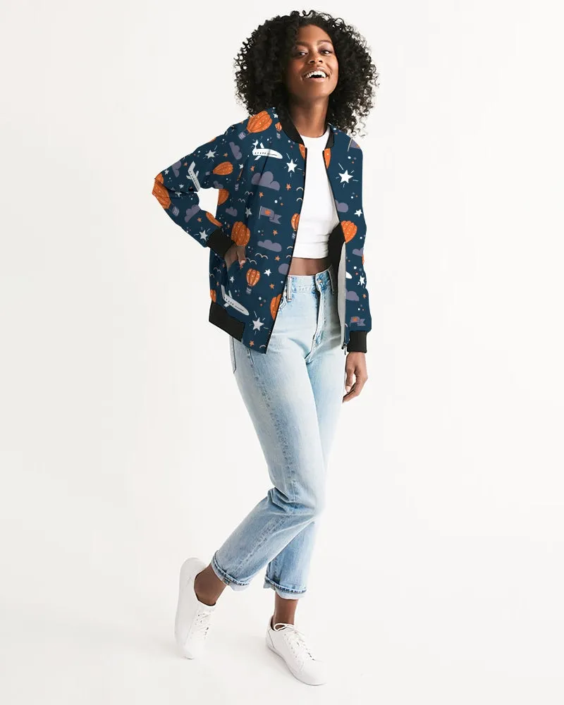 Hot Air Balloon Women's Bomber Jacket