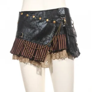 Hot and Steamy Steampunk skirt