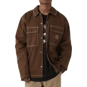 Huf Mason Shacket Jacket - Espresso