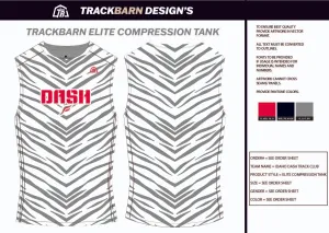 Idaho-Dash-TC Mens Track Compression Tank