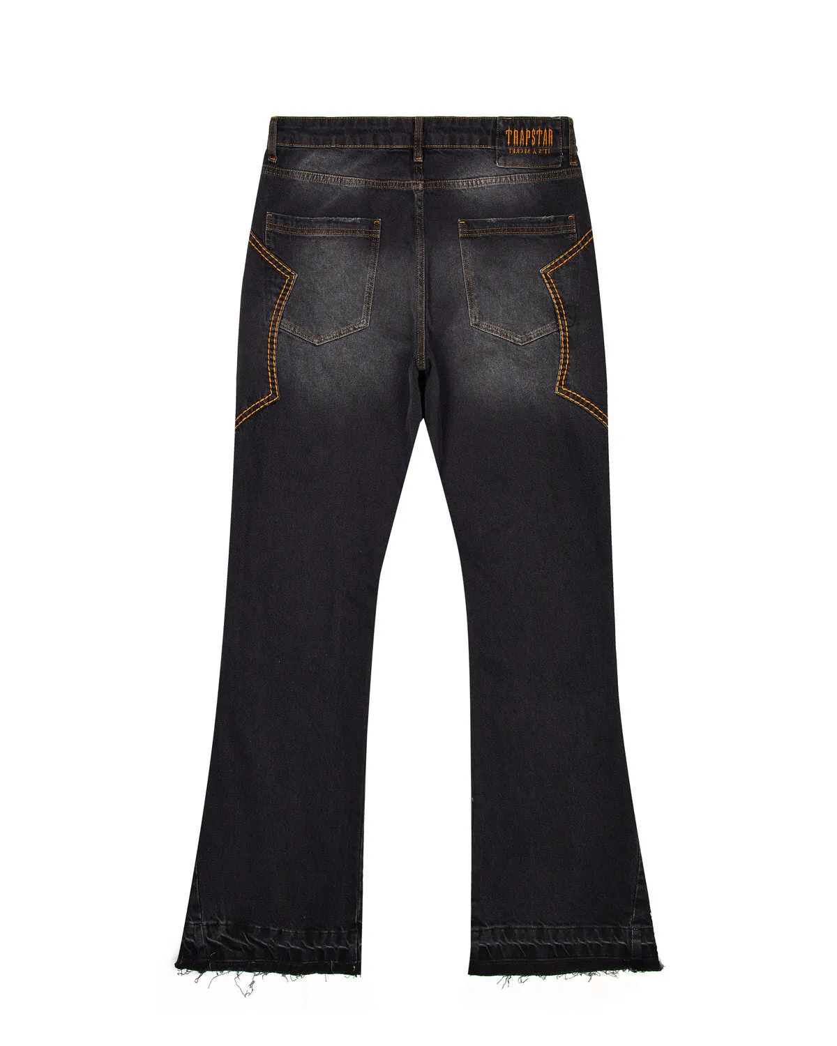 Irongate T Panel Denim Jeans - Washed Black