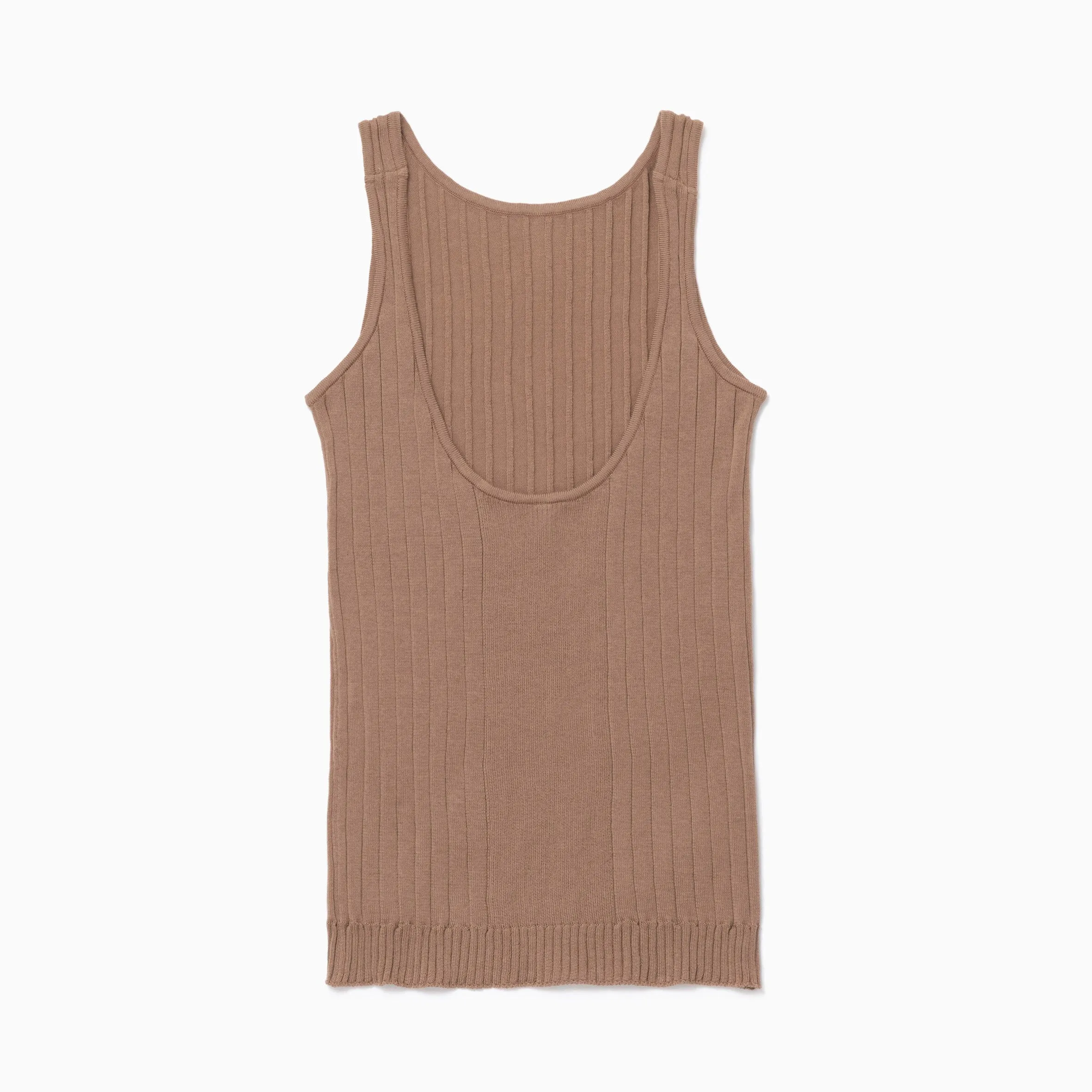 Knit Rib Tank  [ Classic ] Supima Cotton