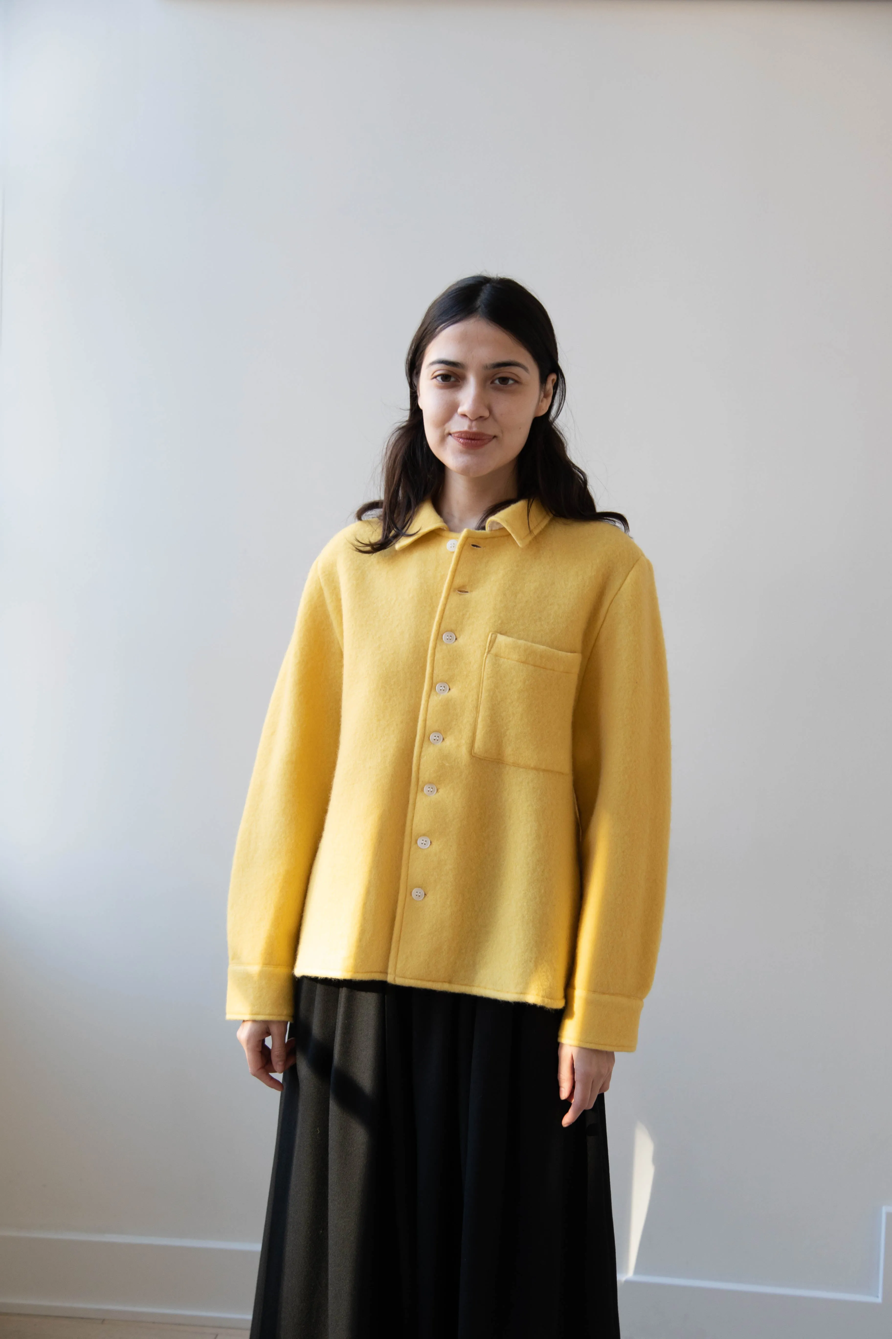 Laboratory | Wool Shirt in Mimosa